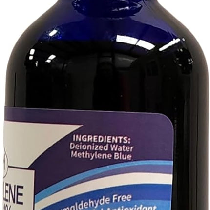 Biopharm Methylene Blue, 1% USP (Pharmaceutical) Grade: 2×50 mL Twin Pack Glass: 3rd Party Tested